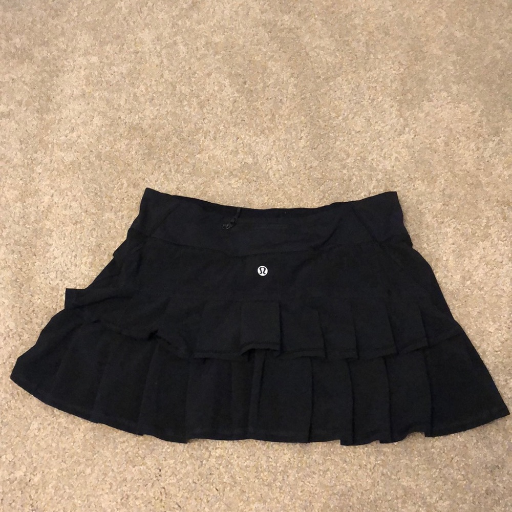 Lululemon Black Tennis Skirt